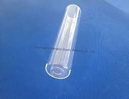 Tubo de cristal de cuarzo de alta pureza 99,99% SiO2 con punto de recocido de 1180 °C y punto de deformación de 1100 °C para aplicaciones de semiconductores