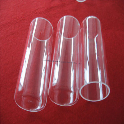 Tubo de cristal de cuarzo de alta pureza 99,99% SiO2 con punto de recocido de 1180 °C y punto de deformación de 1100 °C para aplicaciones de semiconductores