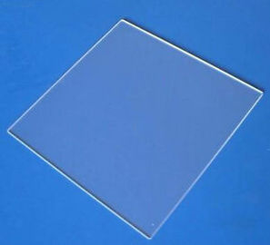 Ataque anti excelente de la química de la transmisión ligera de la placa del cuarzo fundido de la pureza elevada