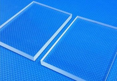 Color transparente adaptable ligero óptico de los productos de cristal de cuarzo de la industria