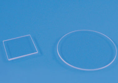 Color transparente adaptable ligero óptico de los productos de cristal de cuarzo de la industria
