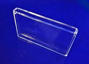 Urna de cristal transparente del cuarzo, corrosión anti del hardware técnico de los productos de cristal