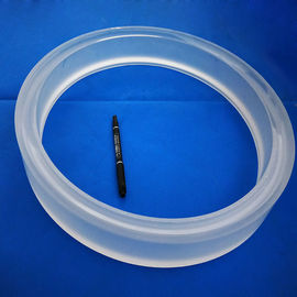 Reborde claro de la silicona fundida del sintético del semiconductor del tubo del cuarzo fundido