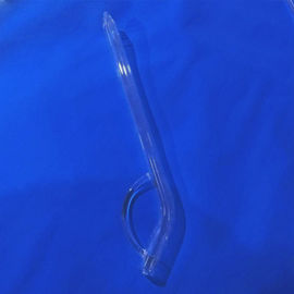 Tubo de cristal eléctrico de silicona del aislamiento, tubo de alta temperatura del cuarzo