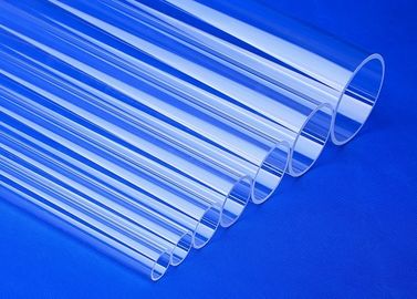 Tubería capilar fuerte anti-incrustante de la silicona fundida de la alta densidad de la estabilidad del tubo de cristal de cuarzo