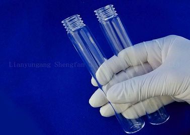 Reactor resistente del plato de la cultura del tanque 1100℃ de la limpieza del vidrio de cuarzo del ácido y del álcali
