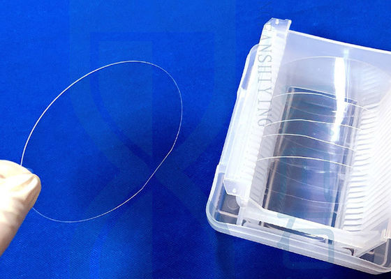 Disco de cristal de cuarzo transparente de alta resistencia para UV