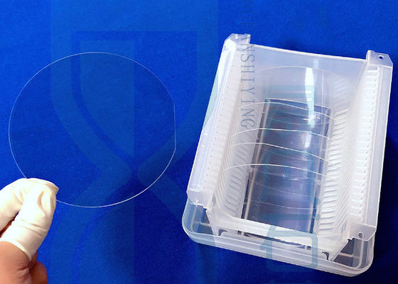 Disco de cristal de cuarzo transparente de alta resistencia para UV