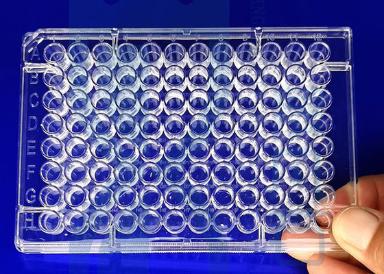 Vidrio de la precisión que trabaja a máquina la placa transparente del cuarzo de la placa de la silicona fundida de la perforación del laser