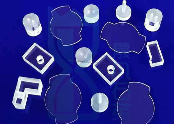 Fabricante Placa de vidrio óptico fundido de cuarzo con alta transmisión