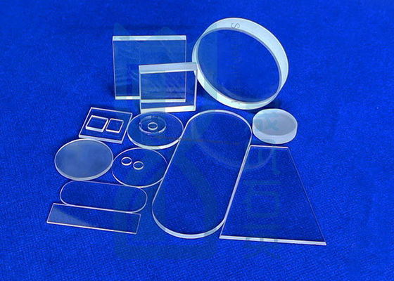 Clear Quartz Disc Chip Wafer Single-channel and Dual-channel Optical Fiber Connector Cable Connector Wire Connector