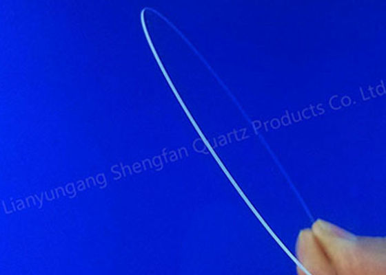 Placa ultravioleta transparente resistente a la corrosión del cuarzo fundido
