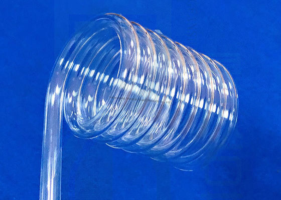 Tubo de vidrio de cuarzo transparente de 300 mm OD para luz UVC con alta resistencia a la temperatura