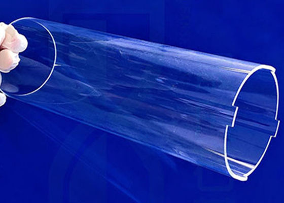 tubo transparente de alta temperatura de la silicona fundida de 300m m