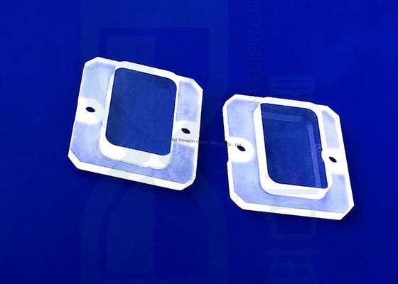 Alta precisión JGS1 JGS2 JGS3 Placa de vidrio de cuarzo Placa de vidrio de cuarzo Proceso CNC de corte a medida Disco de vidrio de cuarzo de silicio fundido