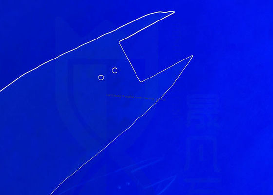 Placa de cuarzo fundido de grado militar con tamaño personalizable y tolerancia de precisión para aplicaciones de alta temperatura