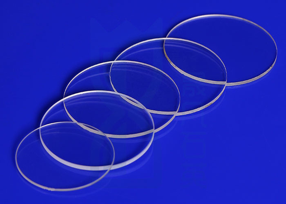 Ultravioleta transparente de la alta de la transmitencia 2.2g/Cm3 placa de la silicona fundida