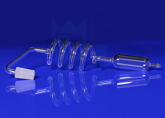 Tubo de vidrio de cuarzo del Od 300m m modificado para requisitos particulares para el campo del semiconductor