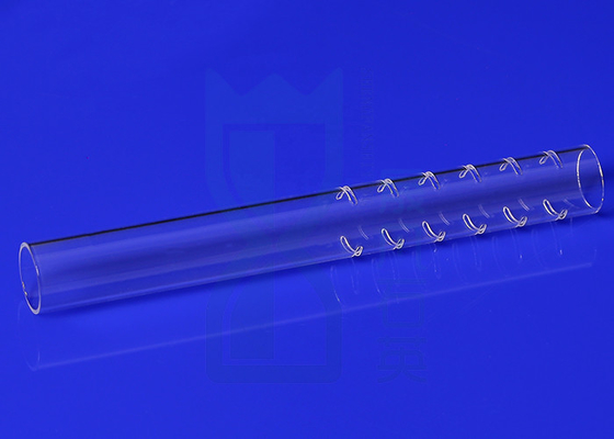 Tubo de vidrio de cuarzo del Od 300m m modificado para requisitos particulares para el campo del semiconductor