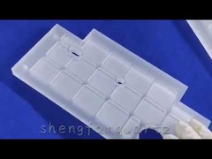 Mecanizado de vidrio de precisión de cuarzo SiO2 Placa CNC Hecho a medida