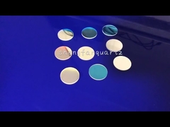 Placa de vidrio de cuarzo de alta transmitancia ISO, sílice fundida 2.2g/cm3