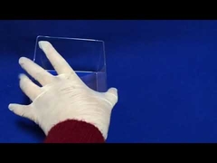 Se utilizó un crisol de cuarzo resistente a altas temperaturas en el estudio experimental