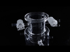 Instrumento de vidrio de cuarzo de 300 mm personalizado para el campo de los semiconductores