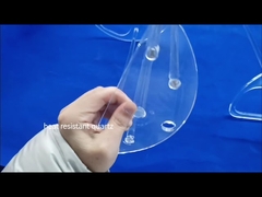 Portador de la oblea del barco del vidrio de cuarzo de la silicona fundida de la pureza elevada para el horno