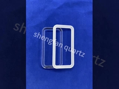 Anillo de cuarzo transparente resistente a altas temperaturas
