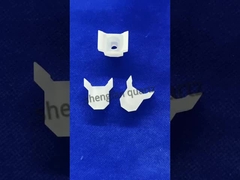 Las hojas de cuarzo perforado con glaseado opaco de semiconductores cnc