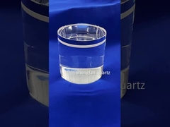 Alta transmisión luminosa de alta pureza con barra de cuarzo transparente con ranuras