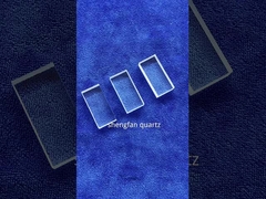 Placa de vidrio ultravioleta transparente modificada para requisitos particulares de cuarzo para el vidrio 100m m del Viewport