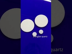 Detectores de actinia de tubos de cuarzo de silicio fundido de alta calidad