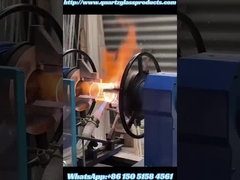 ¿Cómo se fabrican los tubos de brida de cuarzo?