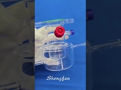 Instrumentos ópticos silicio fundido cristalería química laboratorio de química laboratorio de ciencias cristalería