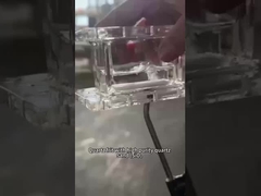 Crisol de sílice fundida y placa de cuarzo premium para aplicaciones de alta temperatura