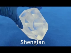 Placa de cristal de cuarzo de alta temperatura fundida placas personalizadas plato