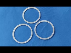 Placa de vidrio de cuarzo fundido pulida a medida 99.99 pureza