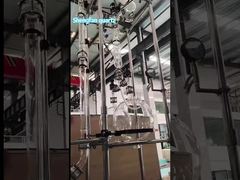 Topo espiral de cuarzo transparente resistente a altas temperaturas