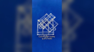 Barcos de cristal de cuarzo personalizados resistentes a altas temperaturas