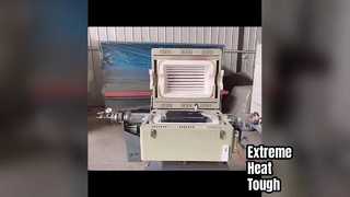 Tubo de vidrio de cuarzo resistente a altas temperaturas y a la corrosión.