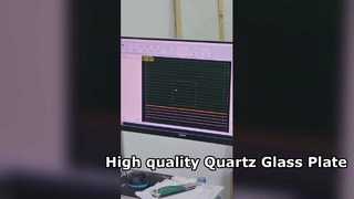 Placas de cristal de cuarzo de alta calidad